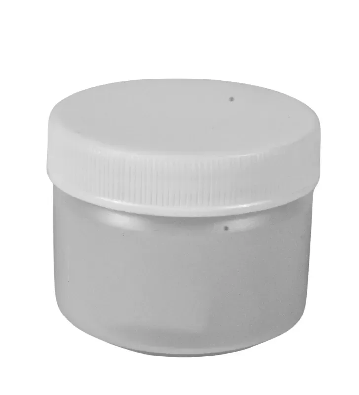 Tarro Plastika 60g P.A.D. Natural – Rosca R-53 – Grado Industrial