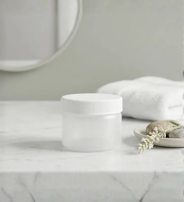 Tarro Plastika 60g P.A.D. Natural – Rosca R-53 – Grado Industrial