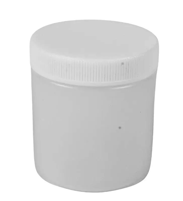 Tarro Plastika 125g P.A.D. Natural – Rosca R-58 – Boca Ancha