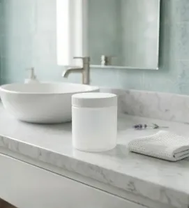 Tarro Plastika 125g P.A.D. Natural – Rosca R-58 – Boca Ancha