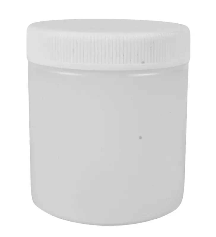 Tarro Plastika 125g P.A.D. Natural – Rosca R-58 – Boca Ancha