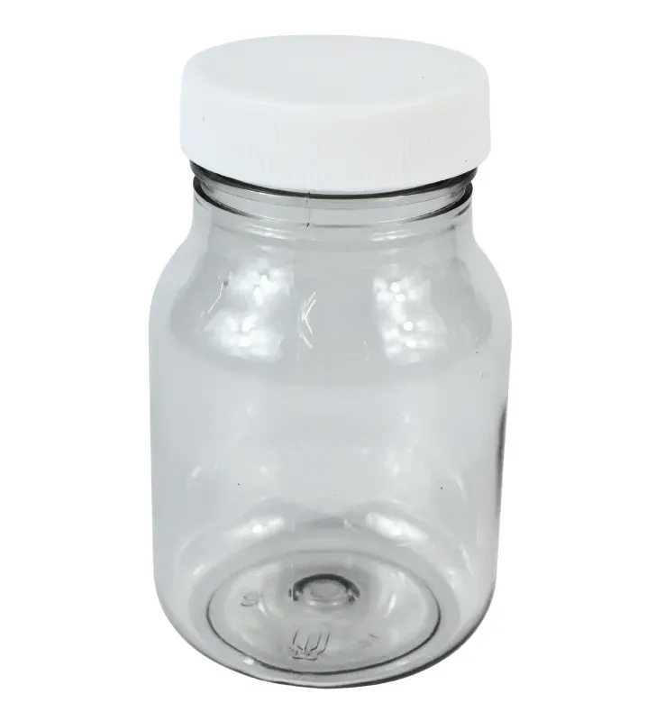 Tarro Plastika 100g PET Boston Cristal – Rosca 38