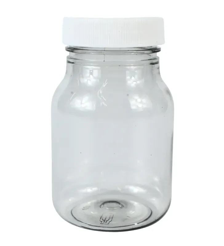 Tarro Plastika 100g PET Boston Cristal – Rosca 38