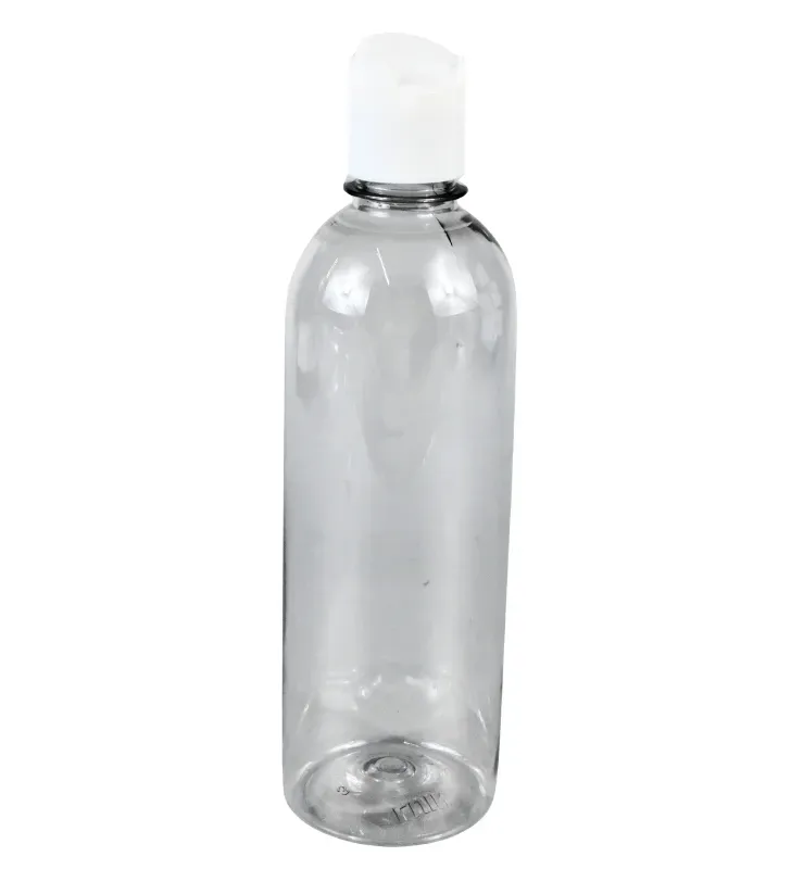 Botella Plastika 500ml PET Cristal – Tapa Disc Top – R-28
