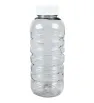 Botella Plastika 1 Litro PET Cristal Anillada – Rosca R-51