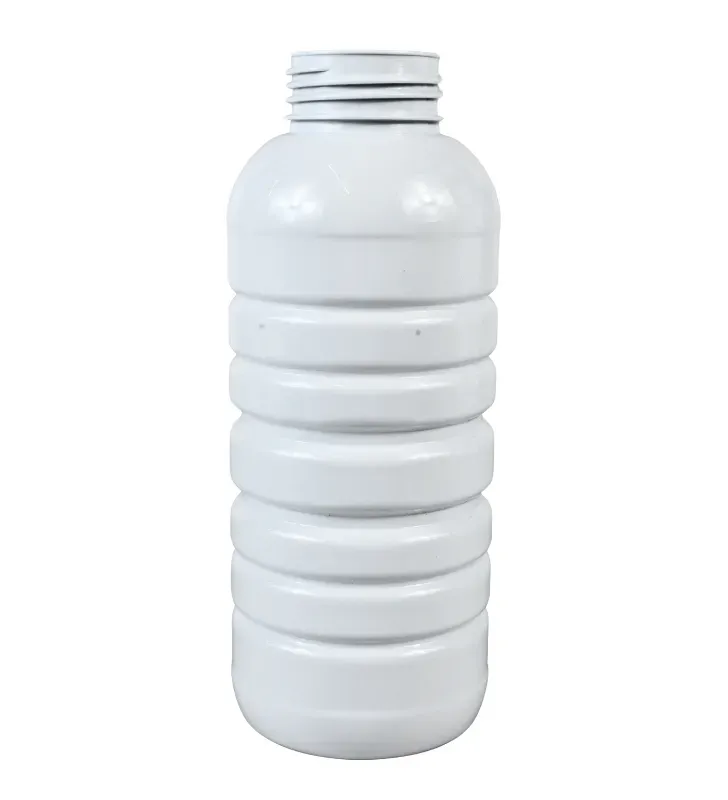 Botella Plastika 1 Litro PET Blanca Anillada – Rosca R-51