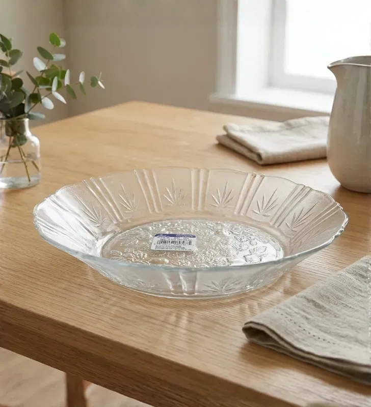 Plato Hondo Crisa Magueyes Cristalino – Vidrio Tradicional