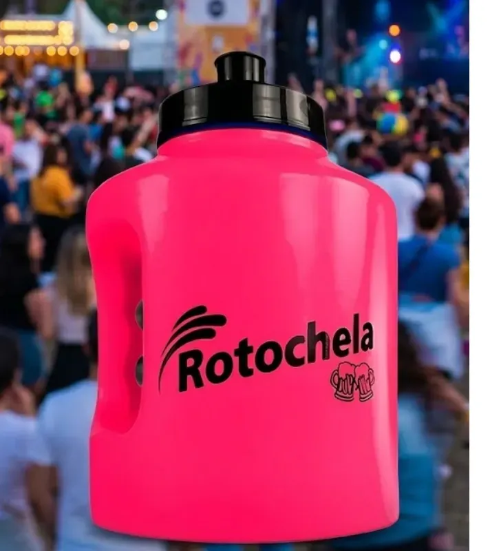 Botella Rotochela 1 Litro - Garzón GrupoCleanerVG | Envase Temático