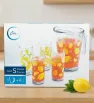 Juego de Agua Crisa Limoncitos 5 Pzs – Jarra 1.7L y Vasos Decorados