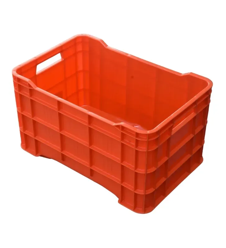 Caja Europlast Walterino Cerrada Naranja – 30kg Resistente