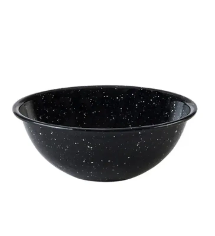 Taza de Peltre Cinsa 14 – Negro Brillante Jaspeado 500ml