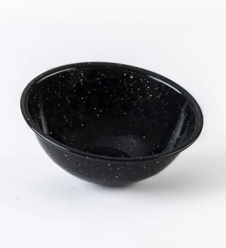 Taza de Peltre Cinsa 14 – Negro Brillante Jaspeado 500ml