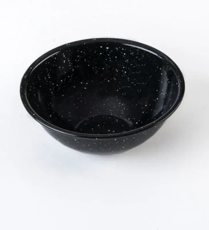 Taza de Peltre Cinsa 14 – Negro Brillante Jaspeado 500ml