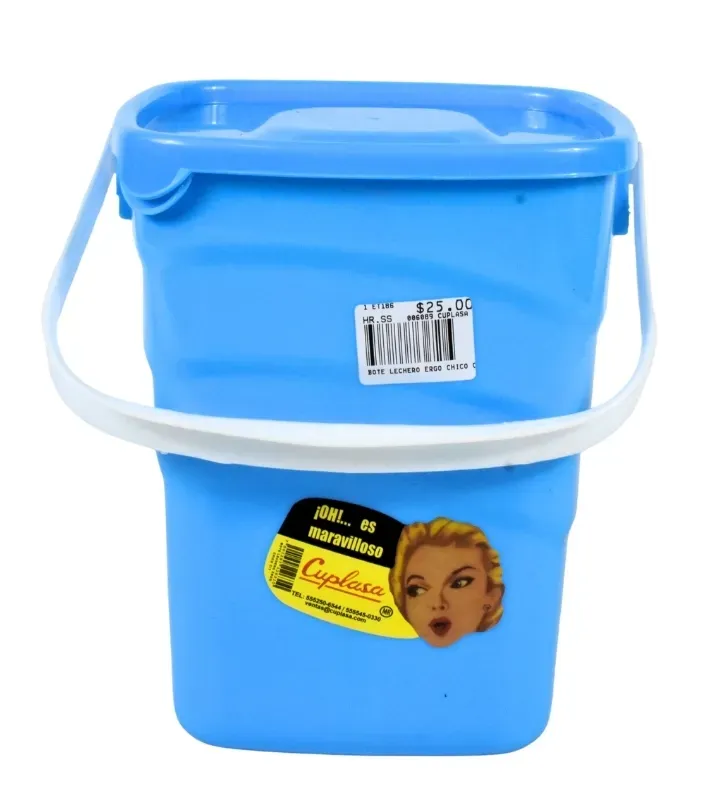 Bote Lechero Ergo Cuplasa 2L con Tapa y Asa