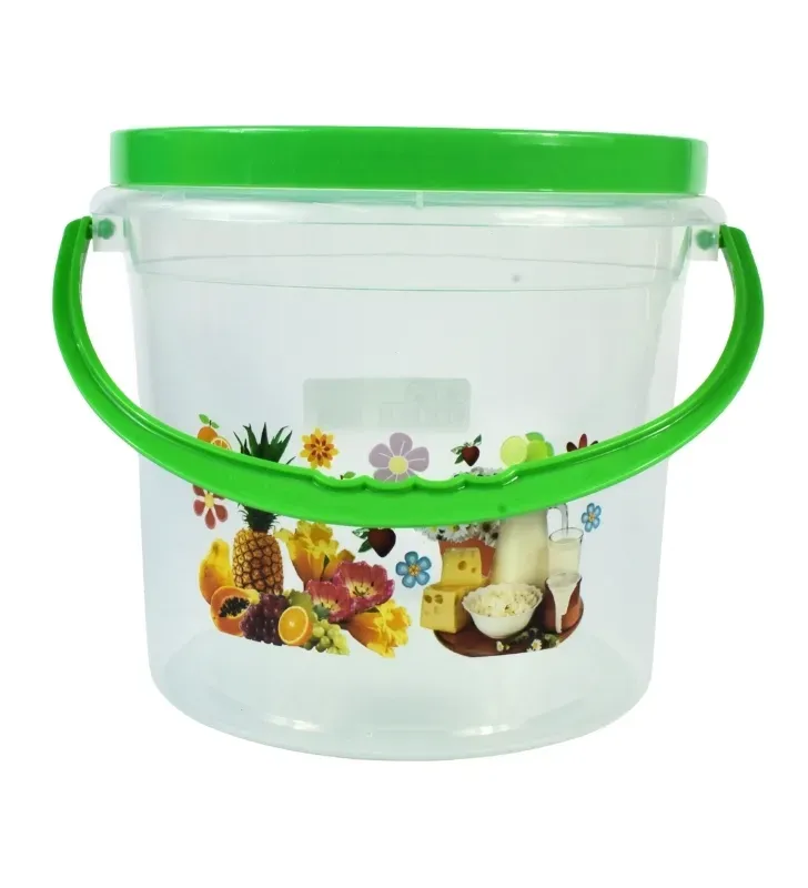 Bote Lechero Noche Buena 5L – Decorado Frutas y Quesos