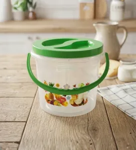 Bote Lechero Noche Buena 5L – Decorado Frutas y Quesos