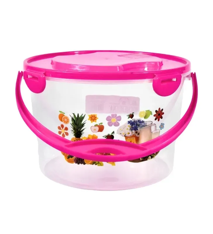 Olla con Tapa de Broches Nochebuena 3.15L – Polipropileno