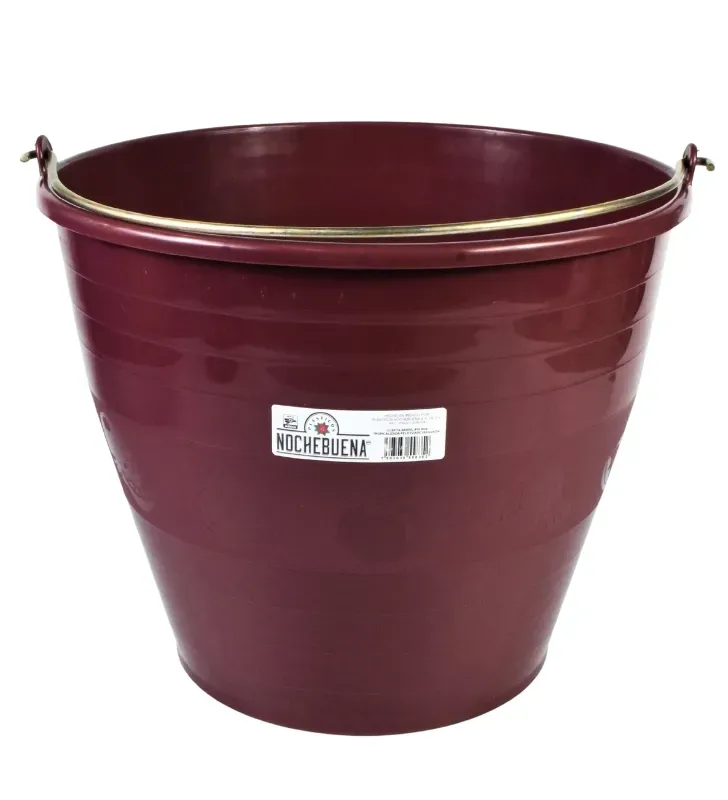Cubeta Barril Nochebuena No. 16 – 13L con Asa Reforzada