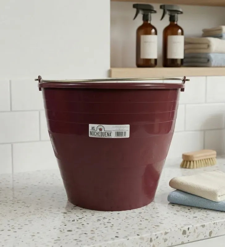 Cubeta Barril Nochebuena No. 16 – 13L con Asa Reforzada