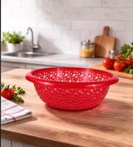 Colador Redondo Nochebuena No. 3 – Ideal para Frutas