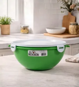 Tazón Nochebuena No. 2 – Tapa con Broches de Seguridad