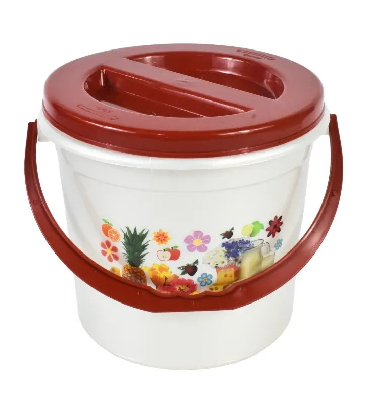 Bote Huevero Nochebuena 3L – Diseño Perla Decorado