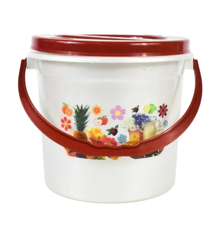 Bote Huevero Nochebuena 3L – Diseño Perla Decorado