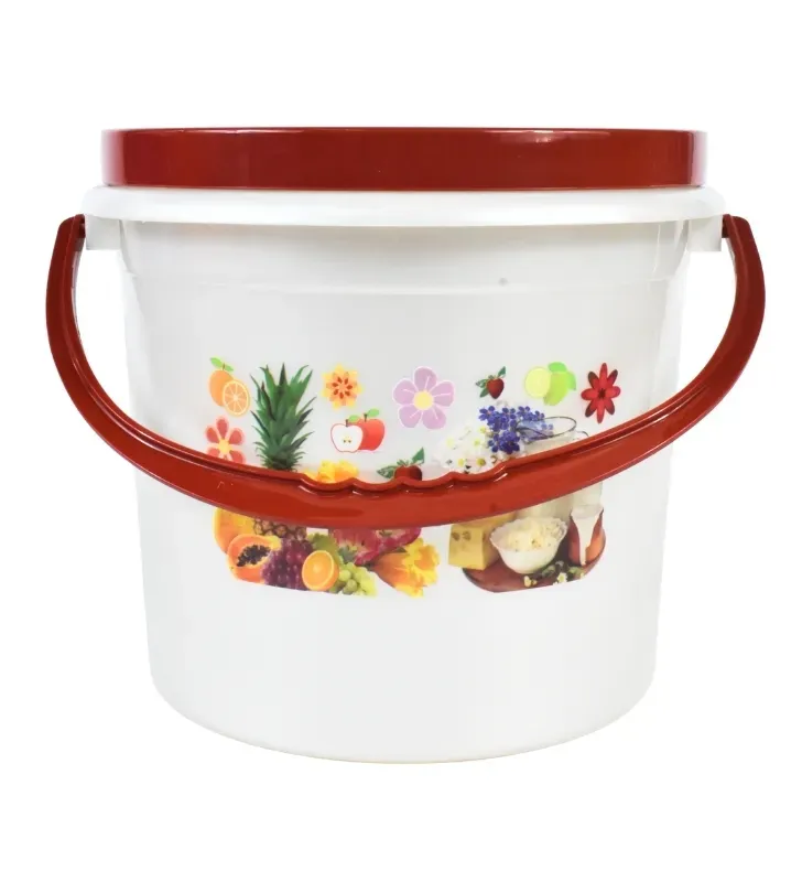 Bote Lechero Nochebuena 5L – Gran Capacidad Decorado