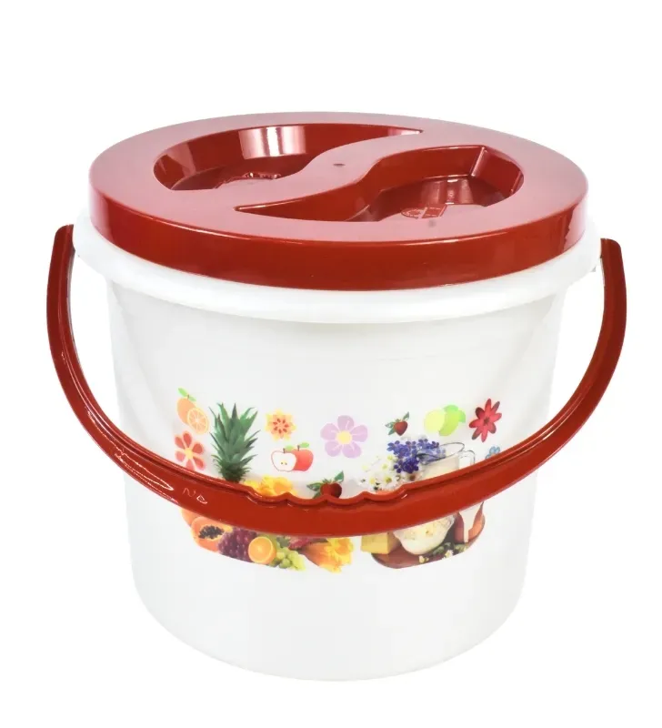 Bote Lechero Nochebuena 5L – Gran Capacidad Decorado