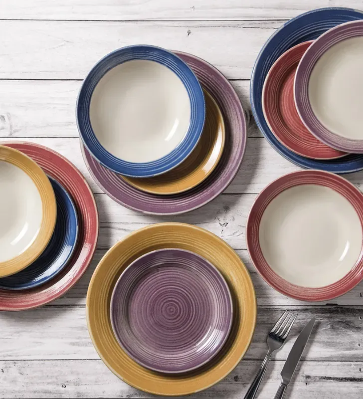 Vajilla Santa Anita México Lindo 12pz – Porcelana Multicolor