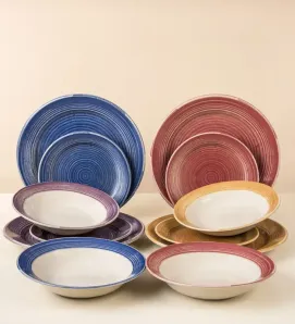 Vajilla Santa Anita México Lindo 12pz – Porcelana Multicolor