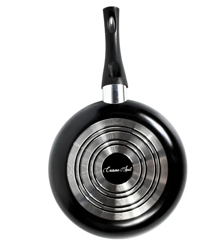 Juego de 3 Sartenes Cuisine Spot Negros 3mm – Antiadherente Profesional