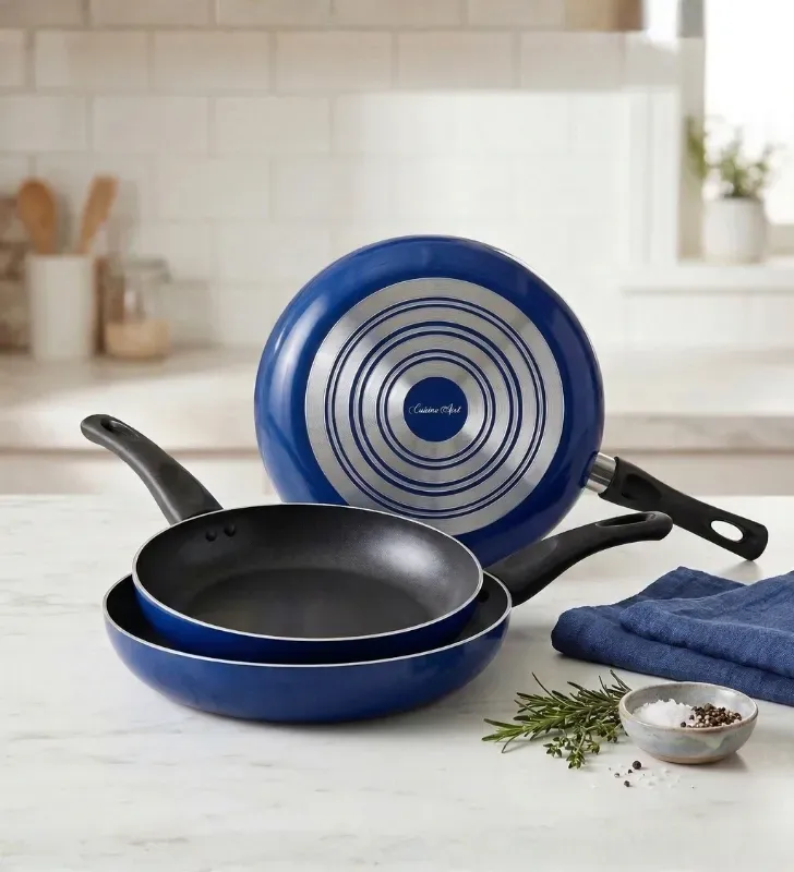 uego de sartenes azul 20-24-30 cm – Antiadherentes 3 mm