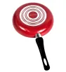 Juego de Sartenes 20, 24 y 30 cm Rojo – 3 mm aluminio antiadherente