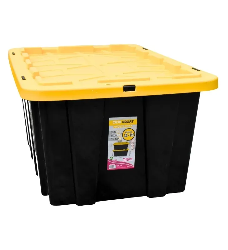 Caja Goliat Yuliana 102L – Uso Rudo y Apilable