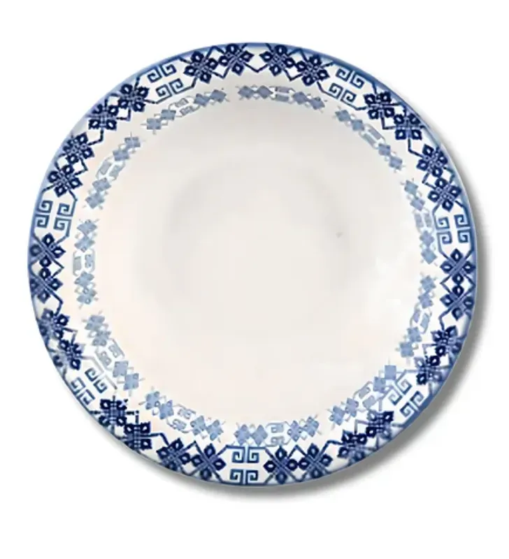 Plato Sopero Santa Anita 700ml Huichol Azul – Cerámica