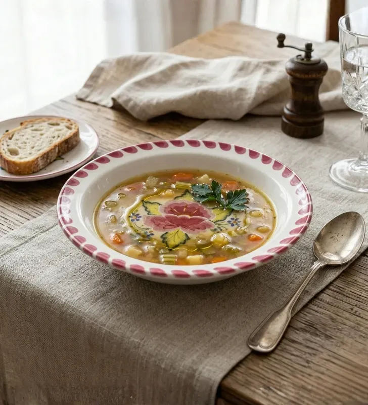 Plato Sopero Santa Anita 700ml Tehuana – Cerámica Decorada