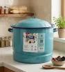 Vaporera Cinsa de Peltre 33.2L Azul Turquesa – 34 QT