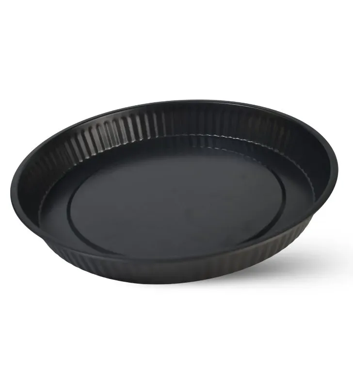 Charola para Hornear Tipo Pay AZ-5209-25 Negra 25 cm