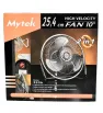 Ventilador Industrial Mytek 10" Metálico – Piso y Pared 3336S1