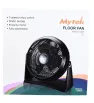 Ventilador Mytek 12" Portátil 2 en 1 – Piso y Pared  3337K1