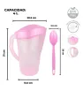Jarra Thalia Yuliana 4 Litros Colores con Cuchara – MX-157