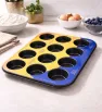 Molde para 12 Muffins Tavola de Aluminio 35x26.8cm – 77160