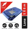 Lona Santul Premium 5x6m Azul Impermeable y Resistente UV