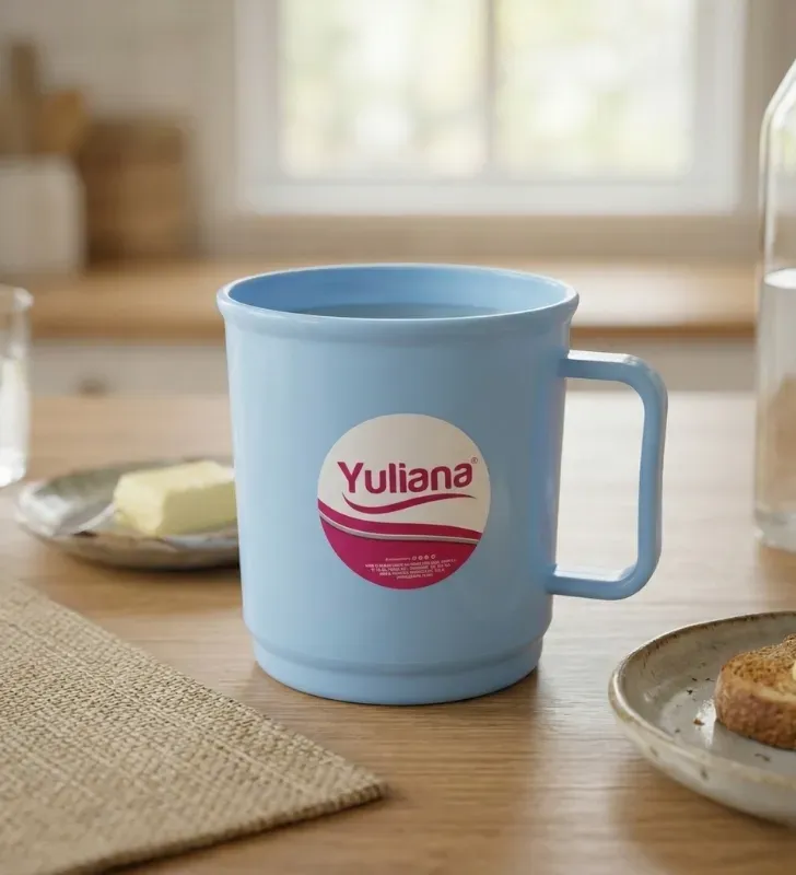 Taza de Plástico Yuliana Melaplast 400 ml – Modelo MX-117P