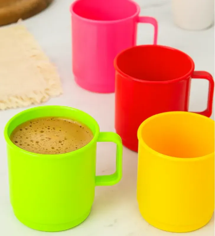 Taza de Plástico Yuliana Melaplast 400 ml – Modelo MX-117P