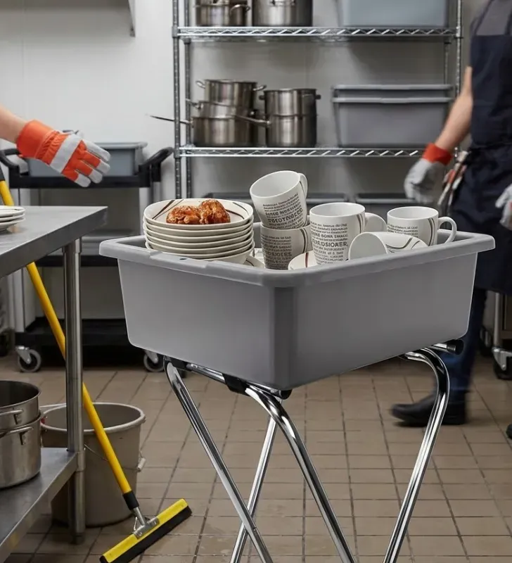 Charola Levantamuertos Tavola 25.5L Gris – Modelo 94012