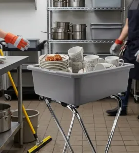 Charola Levantamuertos Tavola 25.5L Gris – Modelo 94012