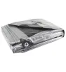 Lona profesional gris 4×5 m impermeable – uso pesado, protección UV