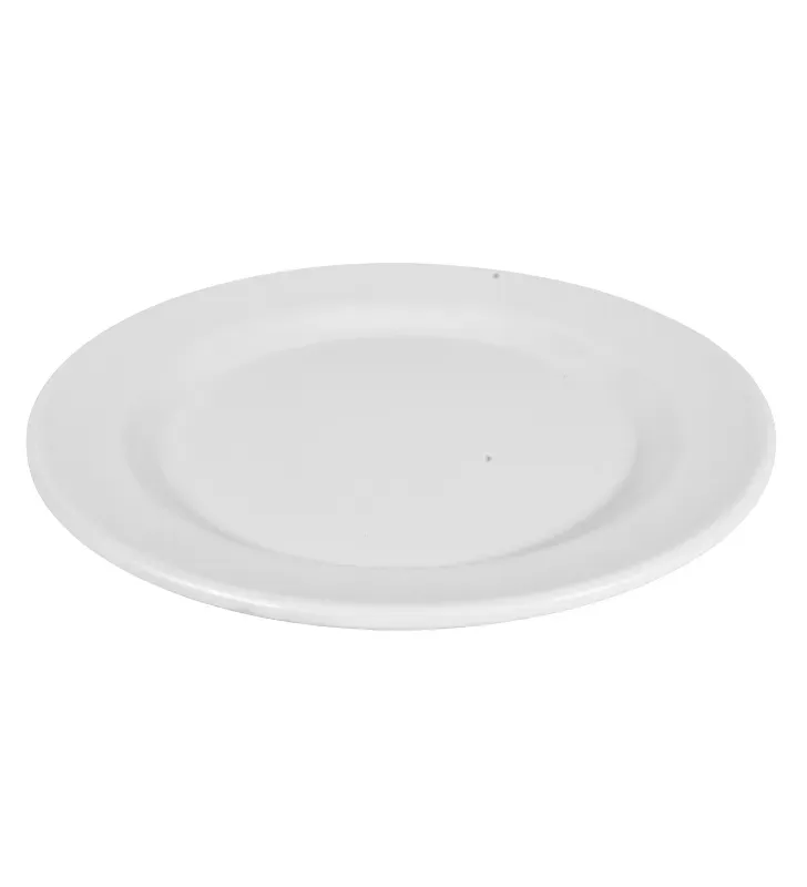 Plato Trinche Horeca Tavola 10.5" Melamina Blanca – Modelo 80745